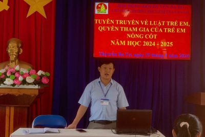 Sáng ngày 05/9/2025, Trường THCS Ba Tơ tổ chức Khai giảng năm học 2025 – 2026
