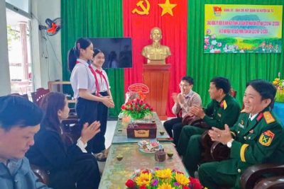 Hoạt động đền ơn đáp nghĩa nhân ngày thành lập Quân đội Nhân dân Việt Nam 22/12/1944